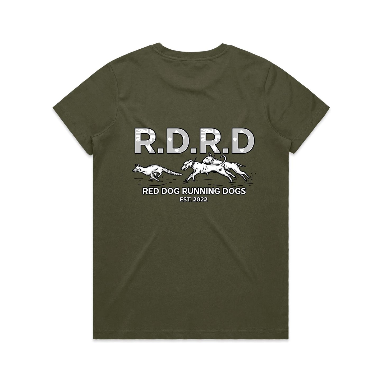 RDRD Women's Tee Double Logo