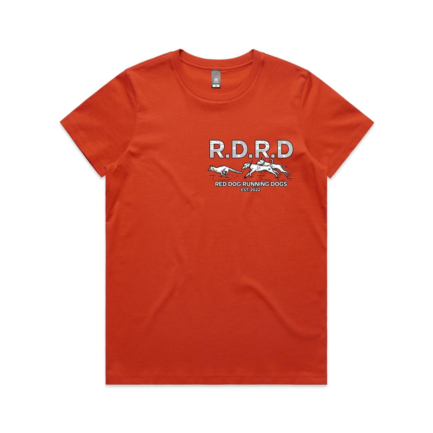 RDRD Women's Tee Double Logo