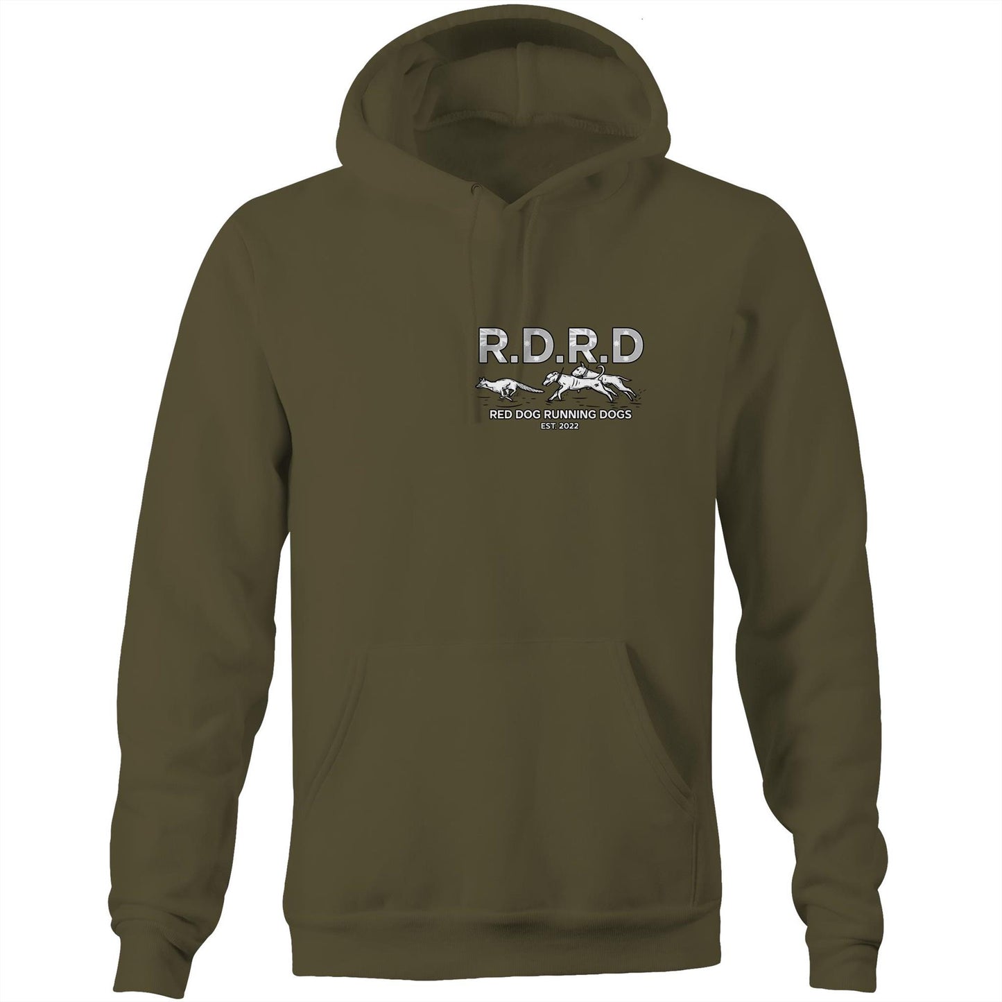 RDRD Stencil Hood Double Logo