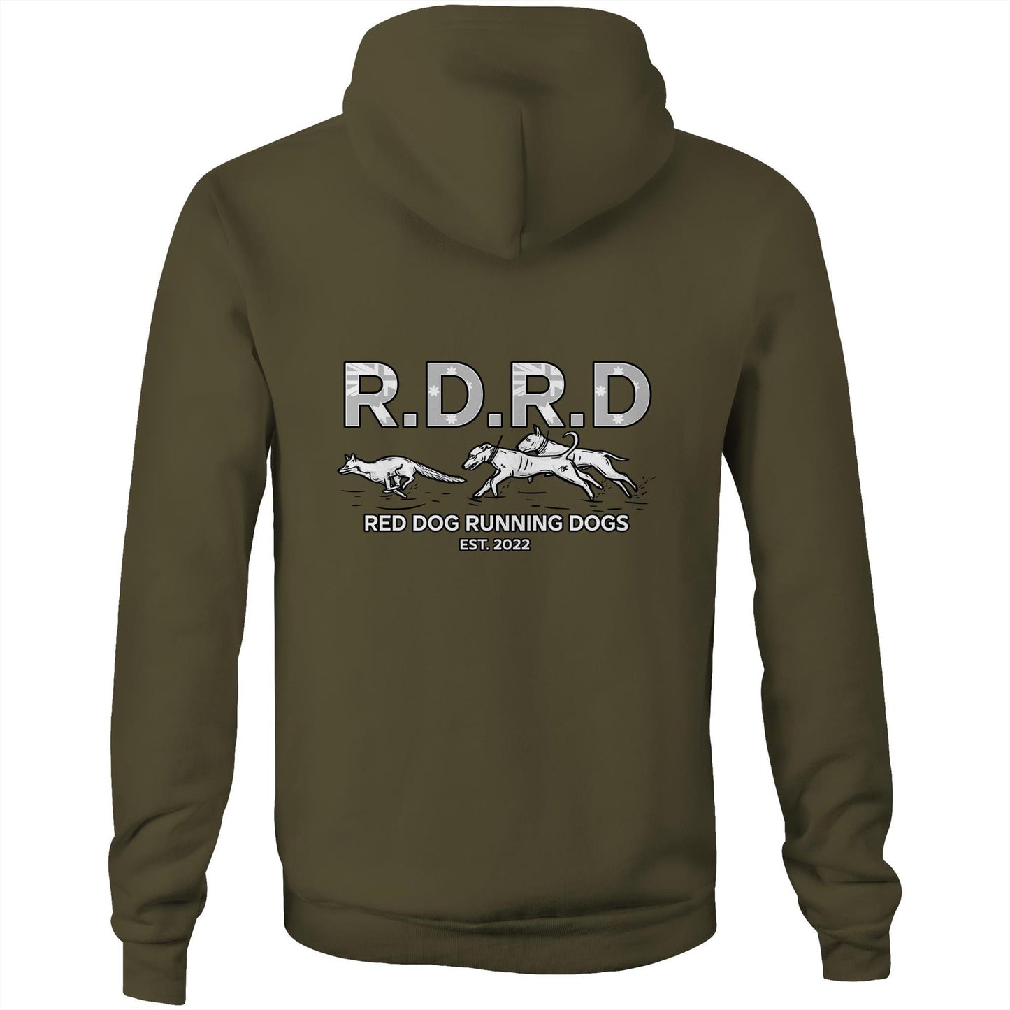 RDRD Stencil Hood Double Logo