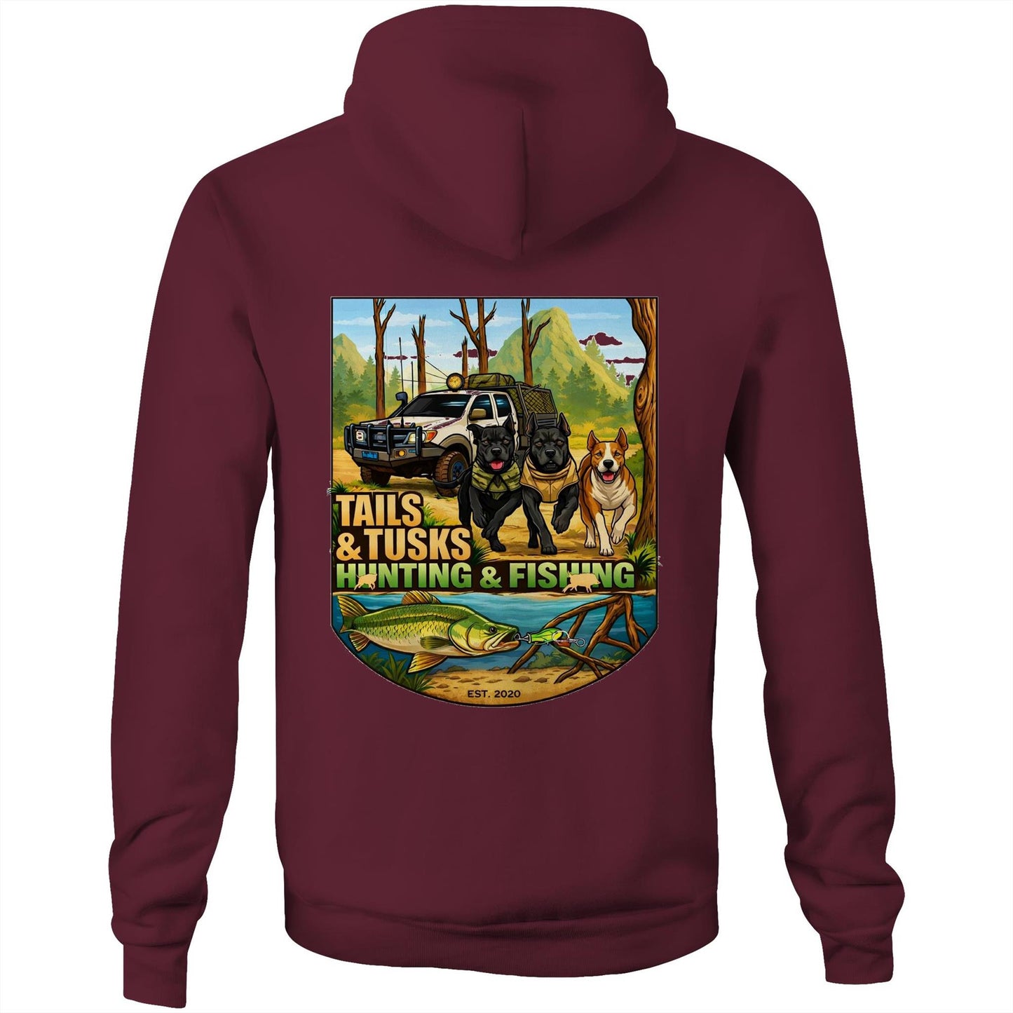 Tails & Tusks Day Hoodie