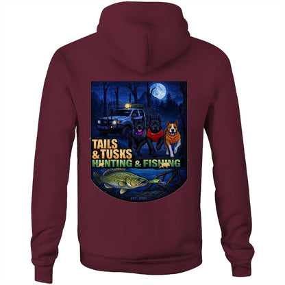 Tails & Tusks Night Hoodie