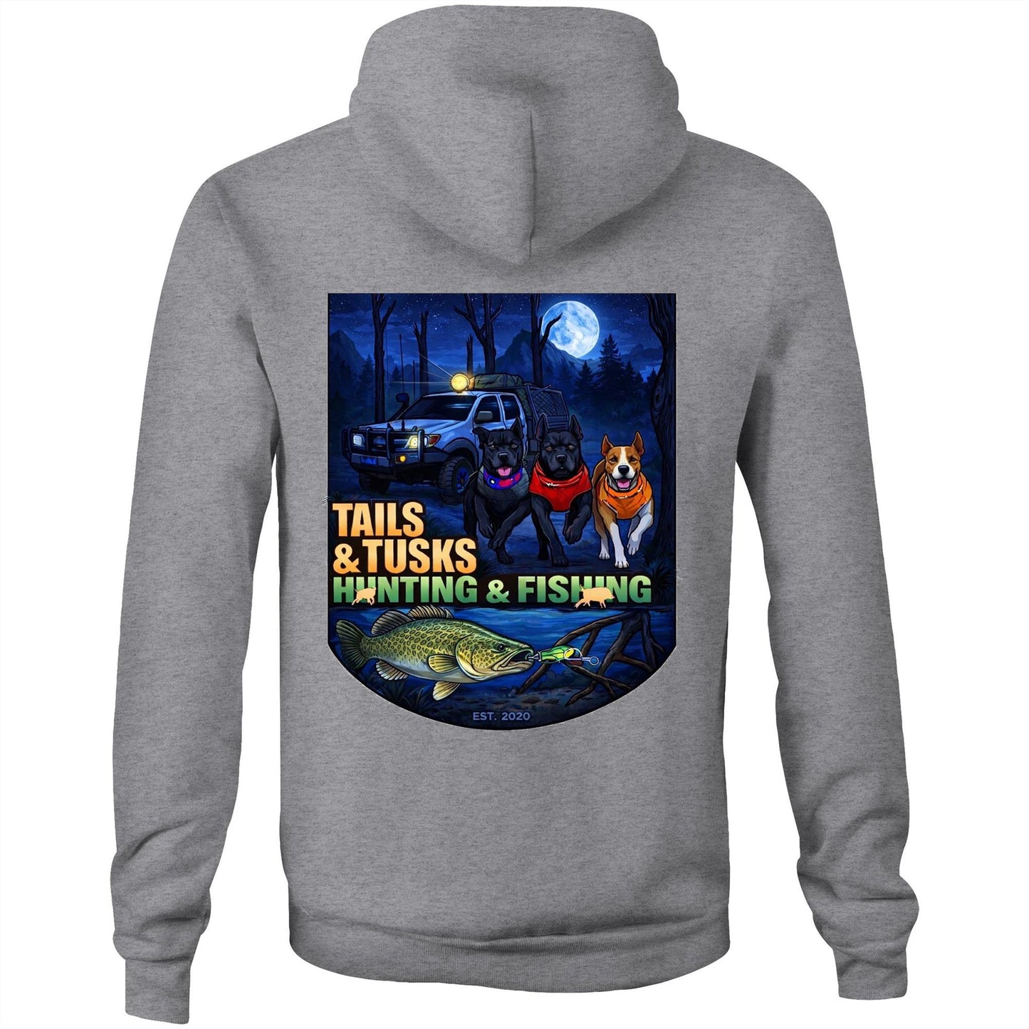 Tails & Tusks Night Hoodie