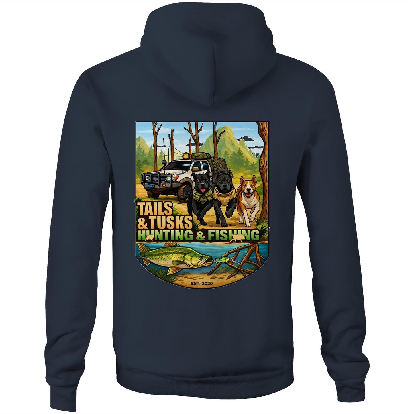 Tails & Tusks Day Hoodie