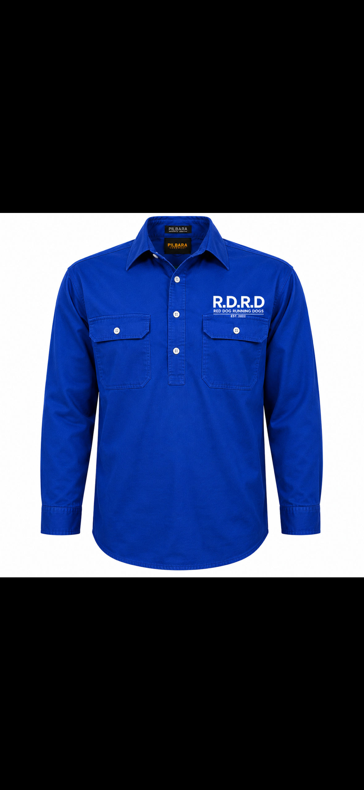 RDRD Pilbara Men's Closed Front L/S Shirt