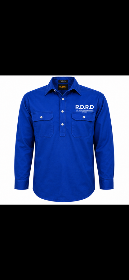 RDRD Pilbara Men's Closed Front L/S Shirt