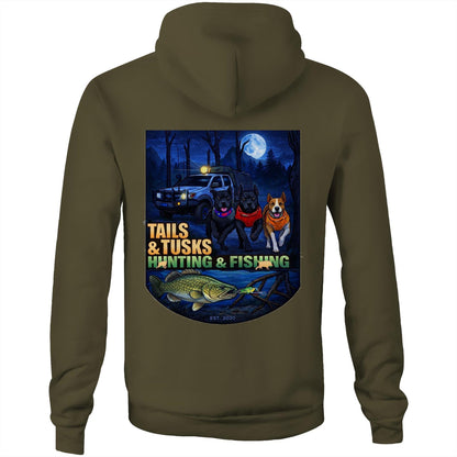 Tails & Tusks Night Hoodie