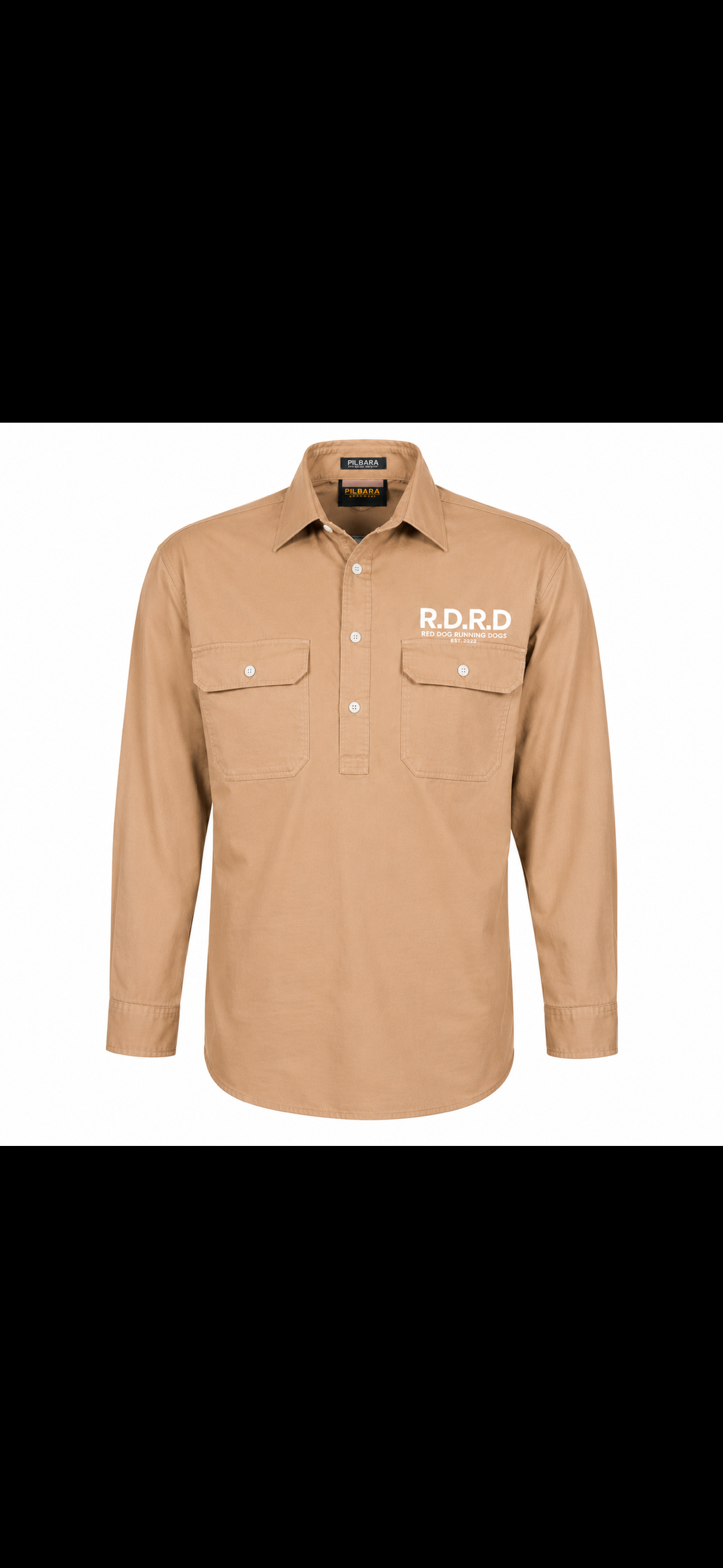 RDRD Pilbara Men's Closed Front L/S Shirt