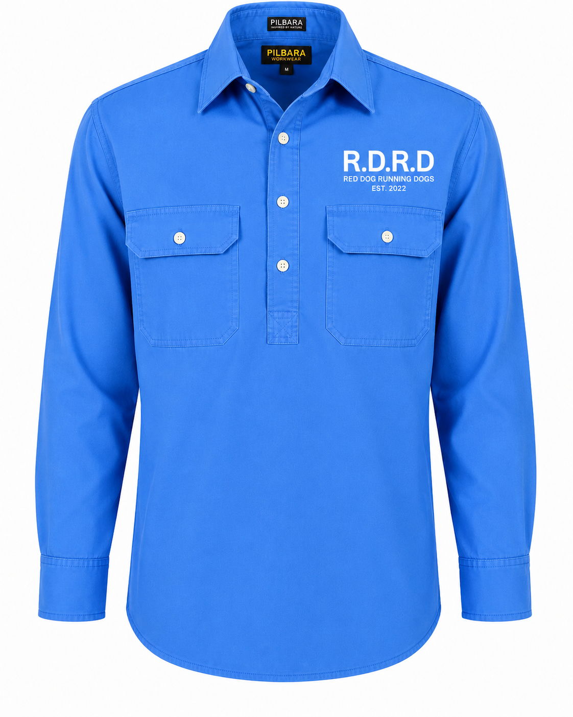 RDRD Pilbara Men's Closed Front L/S Shirt