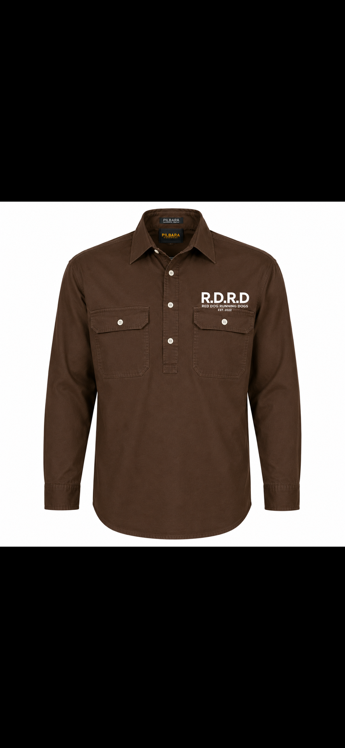 RDRD Pilbara Men's Closed Front L/S Shirt