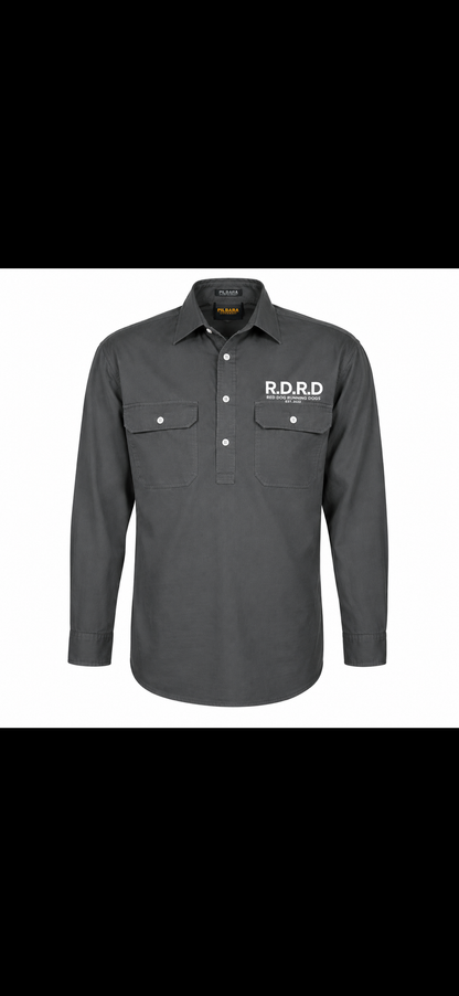 RDRD Pilbara Men's Closed Front L/S Shirt