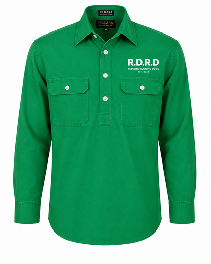 RDRD Pilbara Men's Closed Front L/S Shirt