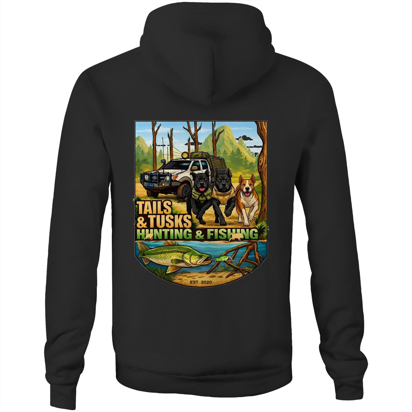 Tails & Tusks Day Hoodie