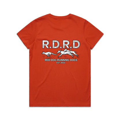 RDRD Women's Tee Double Logo