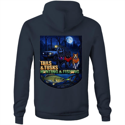 Tails & Tusks Night Hoodie