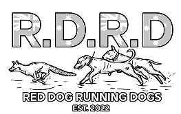 Red Dog Running Dog